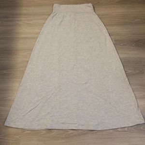 Long Jersey Skirt